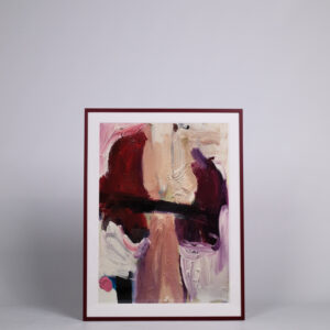 Signeeritud repro Liisa Jugapuu maalist ''Ingel või Kirves''