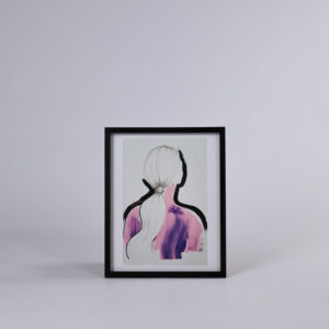 Signeeritud repro Siim Hanikati maalist ''Thursday glide''