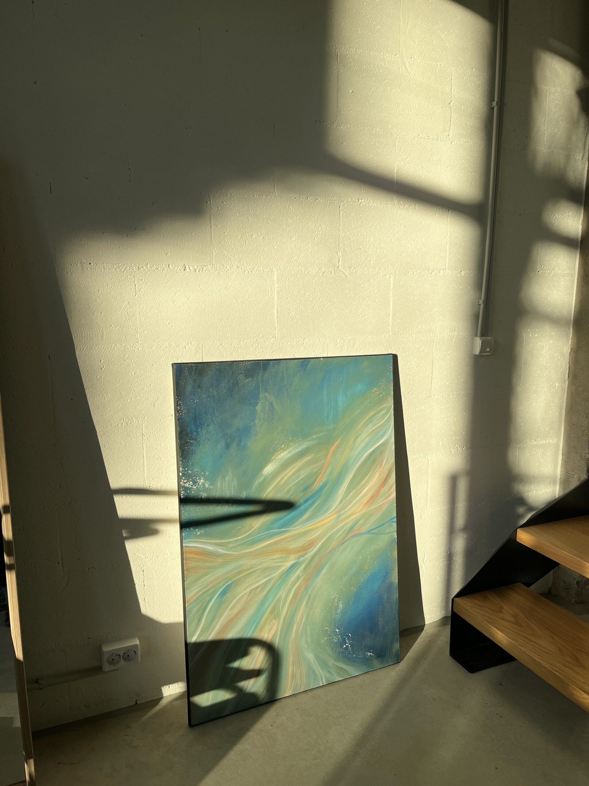 Akrüül lõuendil "Connection" by Eliise Tikka - Image 2