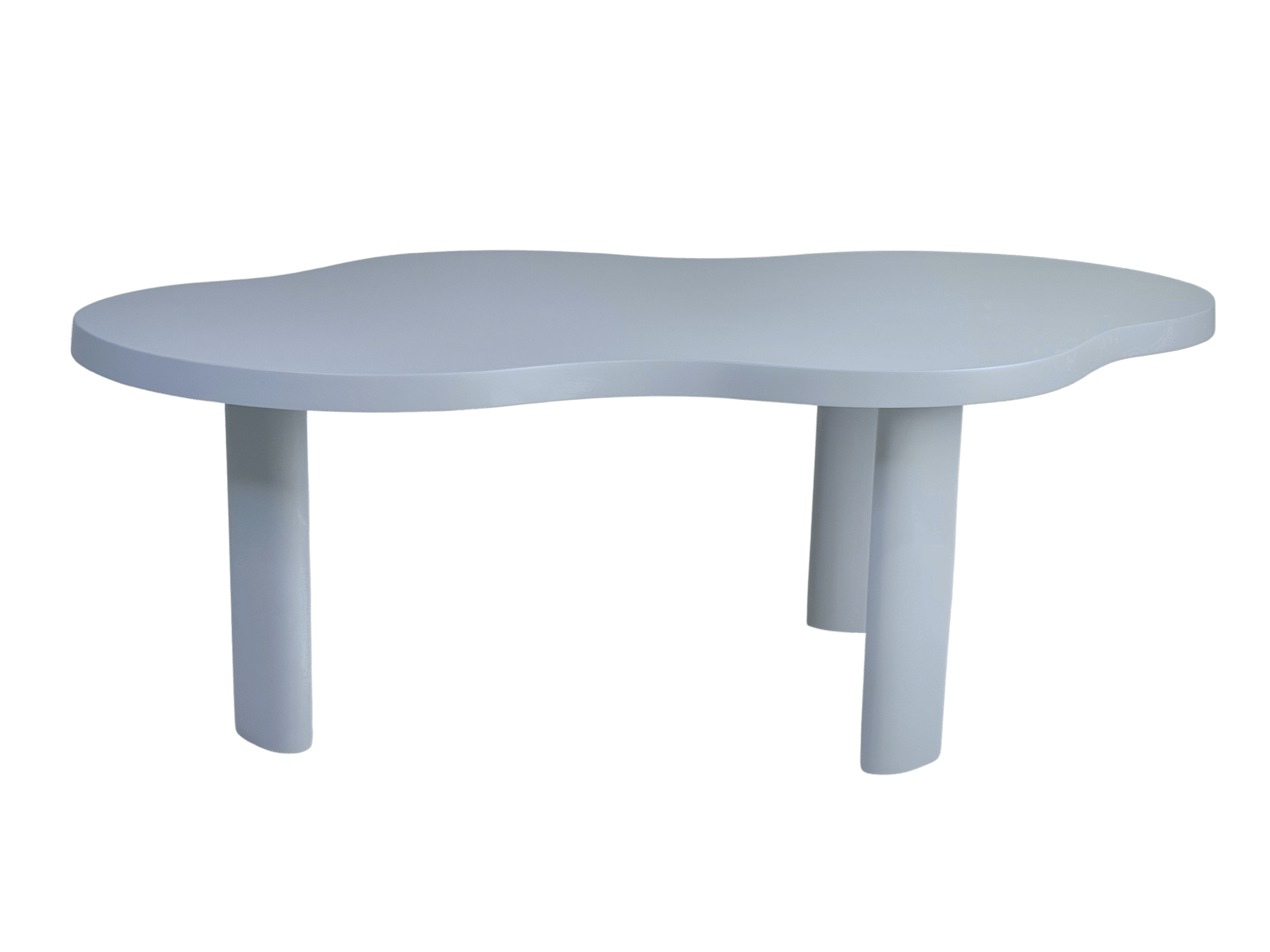 Orgaanilise kujuga kohvilaud Lago by MATÍ - helesinine