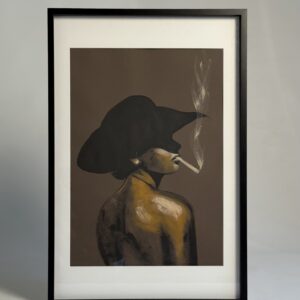 Siim Hanikat akrüültehnikas originaalteos "Nice to each other" 60x90