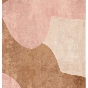 Mustriline Vaip Lazio beež ja roosa