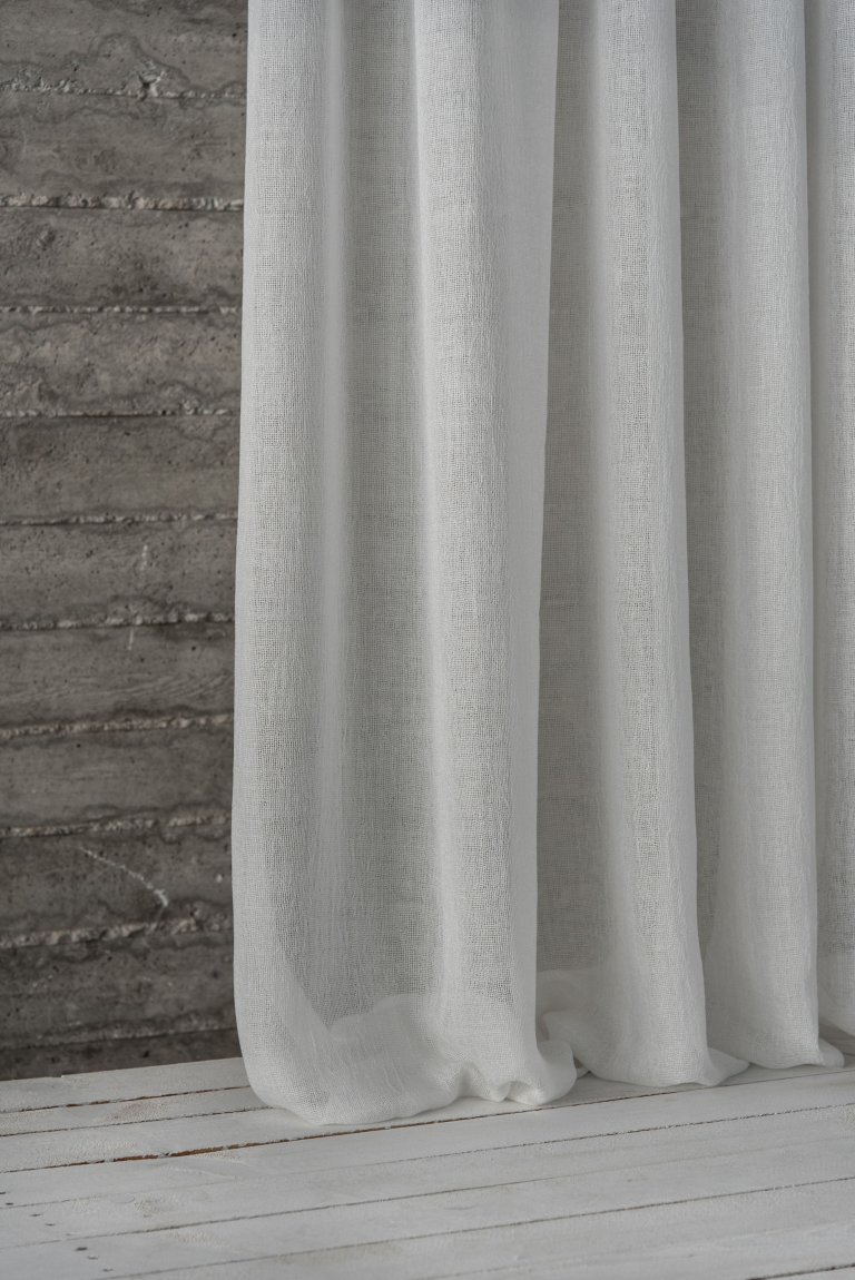 Tekstuurne Lainepaelaga päevakardin Tomorrow loodusvalge