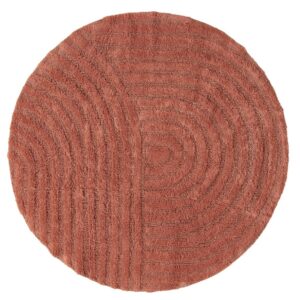 Ümar vannitoavaip Embla - terrakota