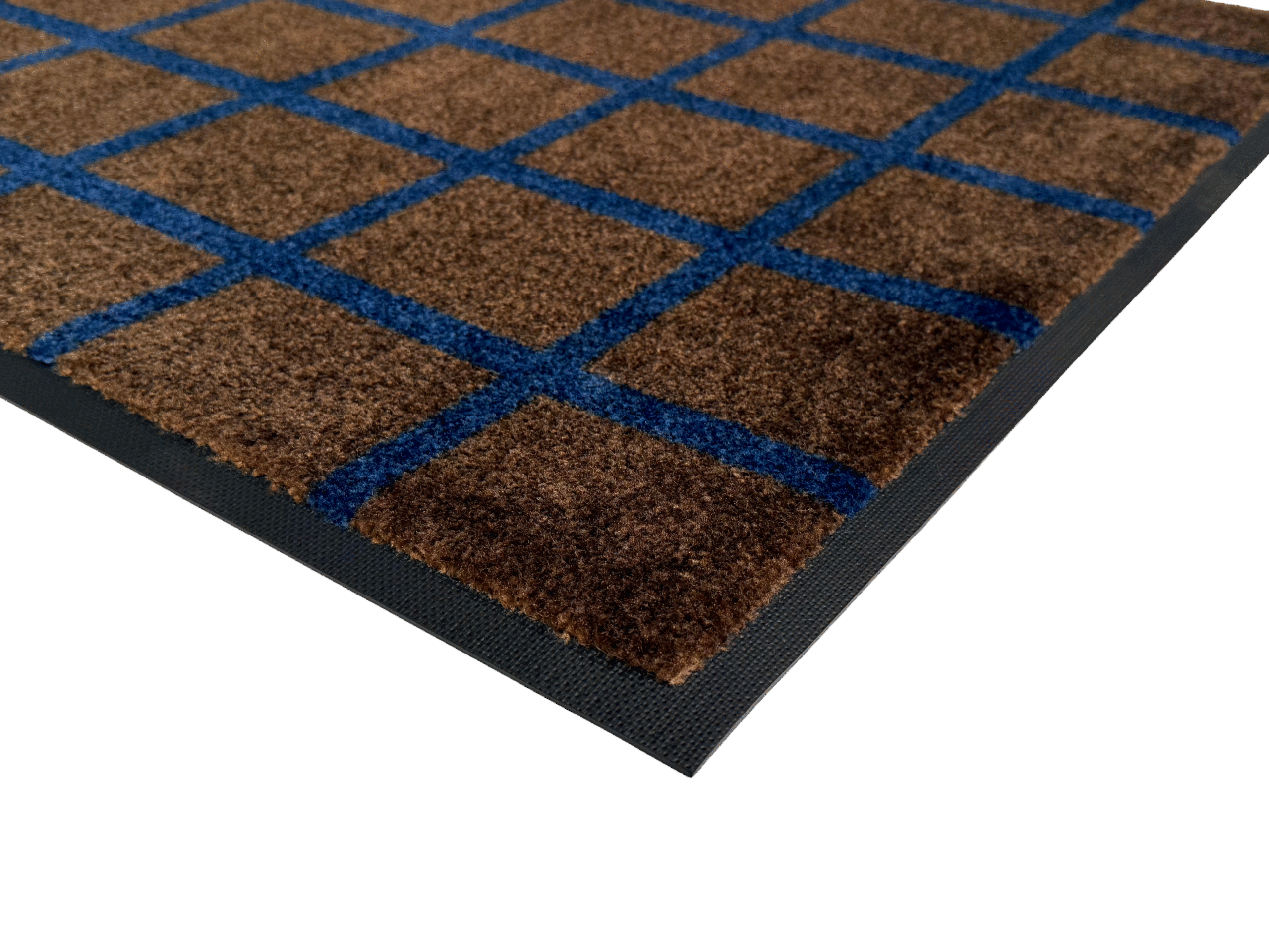 Ruuduline disain esikuvaip Grid by MATÍ - sinine/pruun - Image 2