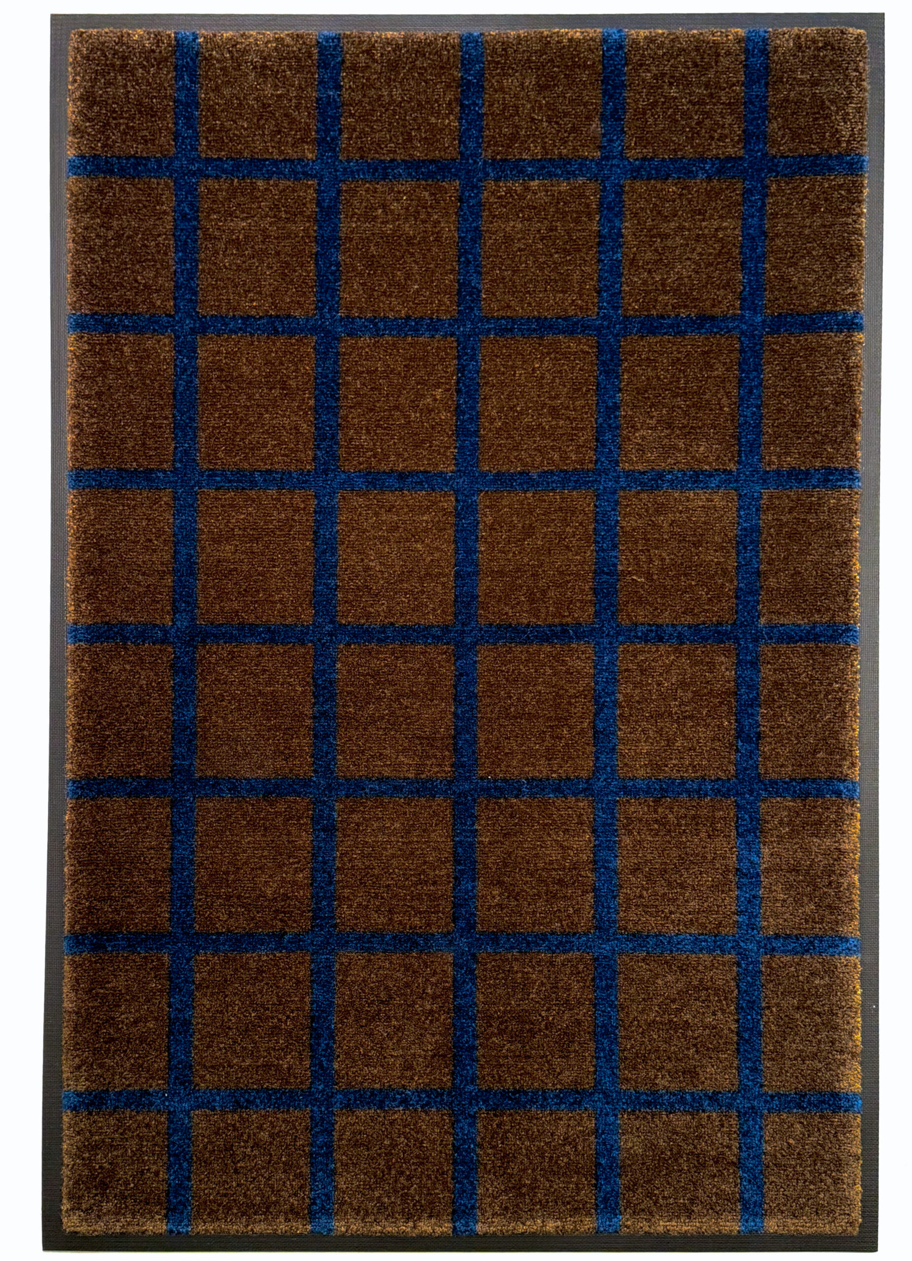 Ruuduline disain esikuvaip Grid by MATÍ - sinine/pruun - Image 3