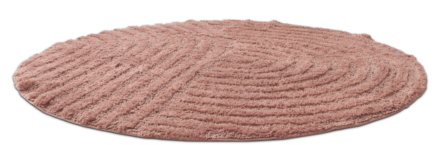 Ümar vannitoavaip Embla - roosa